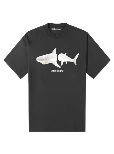 Tričko Palm Angels Shark Tee Čierna | PMAA001S23JER0051001