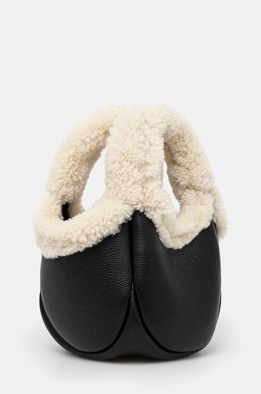 Mini Shearling Bucket Bag