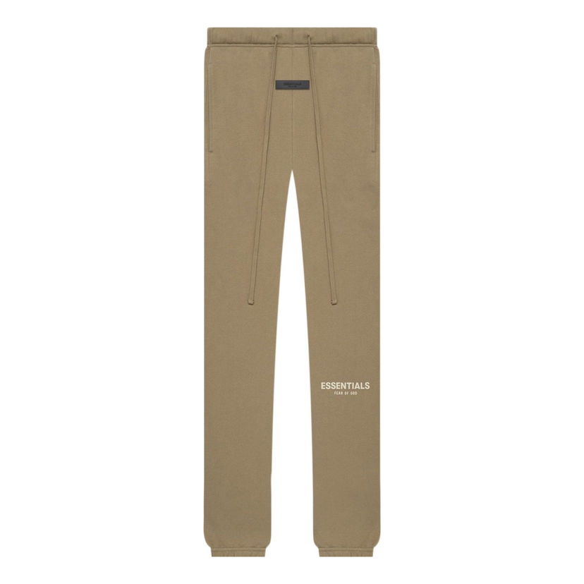 Tepláky Fear of God Essentials SS22 Logo Sweatpants Zelené | FOG-SS22-087