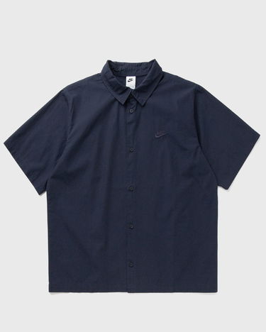 Košeľa Nike Club Woven Short Sleeve Button-Down Shirt Navy | HJ2029-451, 0