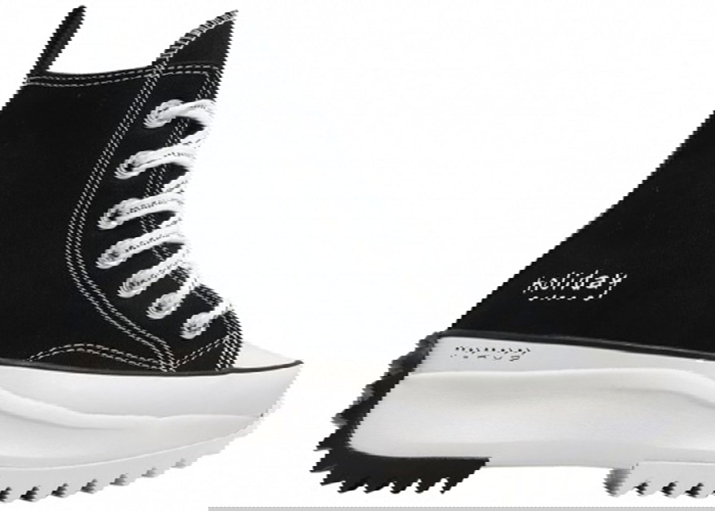 Tenisky a topánky Converse Run Star Hike Hi Holiday "Black White" Čierna | A03753C, 0