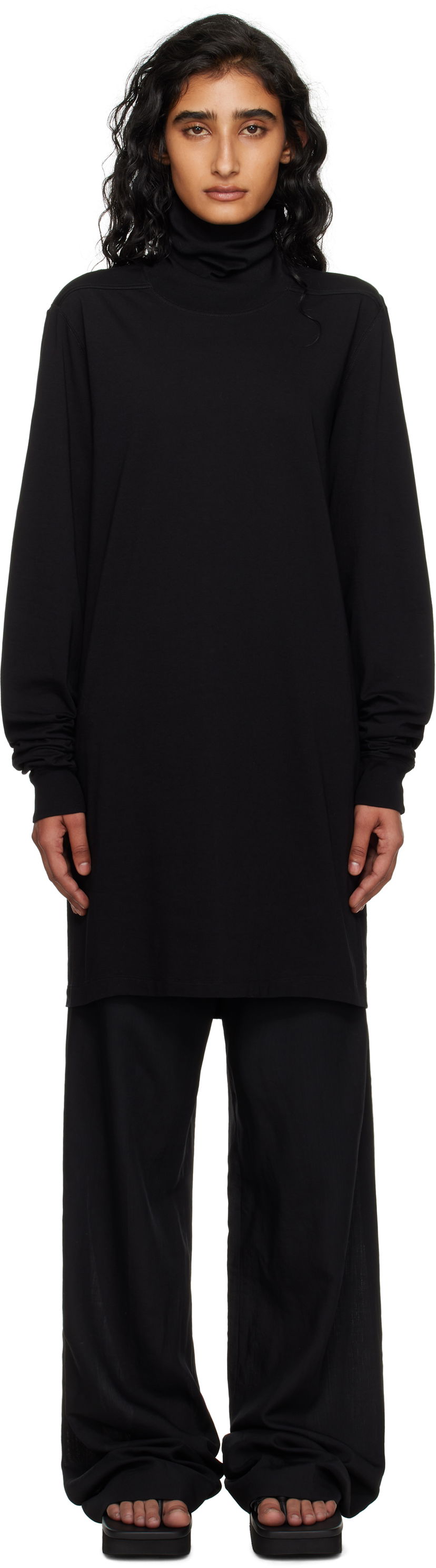 Sveter Rick Owens Rick Owens Concordians Surf Turtleneck Čierna | RP02E4207 JA