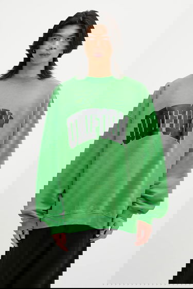 Mikina 032C 032C 'Lucky Strike' Print Sweatshirt Zelené | S25.URC.0521.450, 0