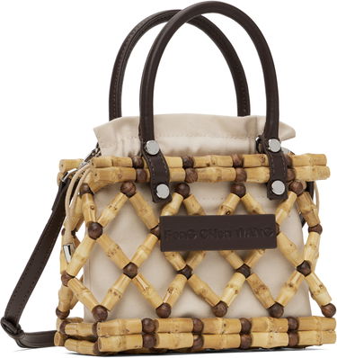 Kabelka Feng Chen Wang Feng Chen Wang Woven Bamboo Bag Béžová | FENG19AC16, 1