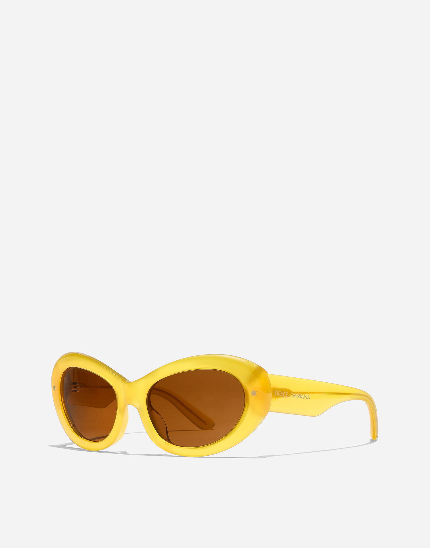 Slnečné okuliare Dolce & Gabbana Dolce & Gabbana Maiolica Oval Sunglasses Žltá | VG400PVP3739V000, 1