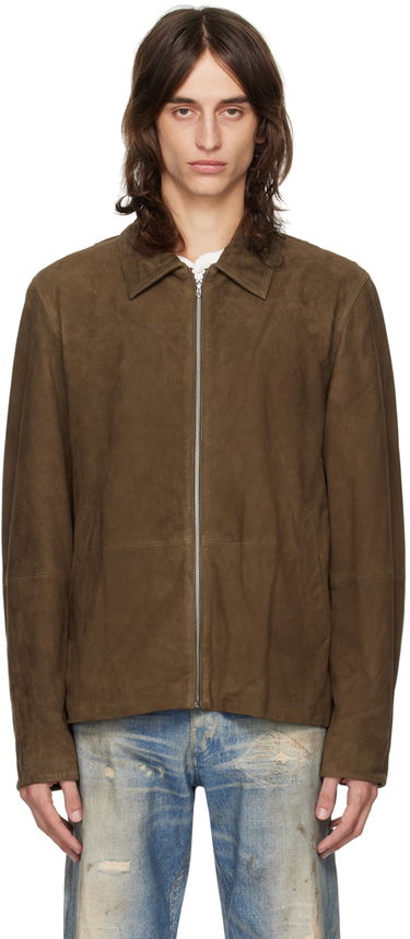 Bunda rag & bone Rag & Bone Melrose Suede Jacket Hnedá | MBW24F2022SUML, 0