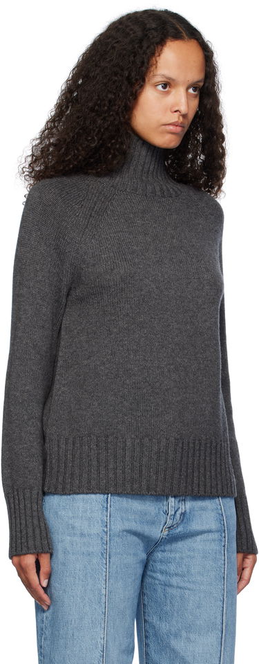 Sveter Max Mara Max Mara Mantova Turtleneck Sweater Šedá | 2429366073600 MM12036, 1