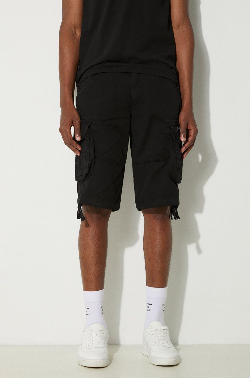 Šortky Alpha Industries Jet Short Čierna | 191200.03, 0