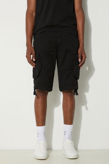 Šortky Alpha Industries Jet Short Čierna | 191200.03, 0