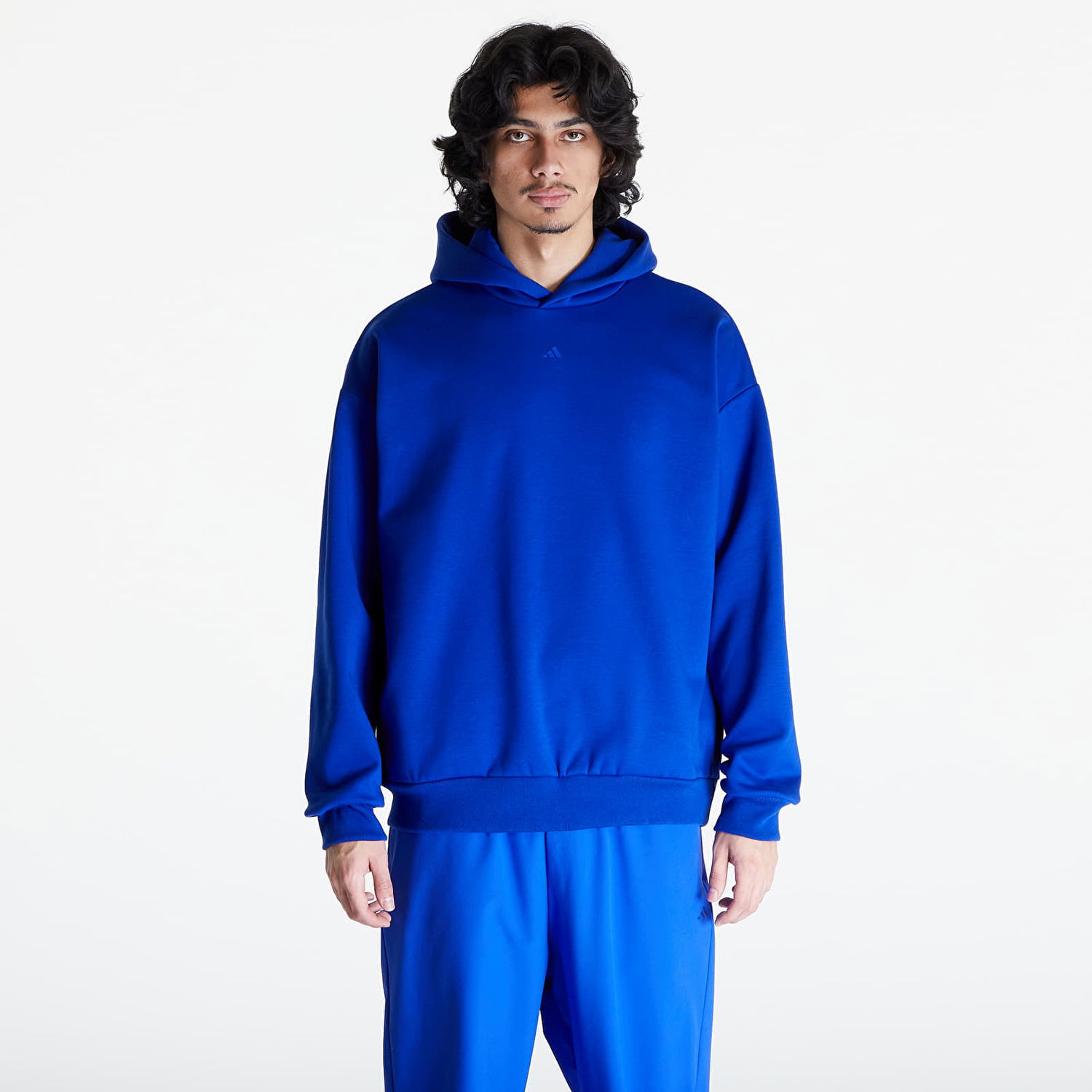 Mikina adidas Originals Basketball Hoodie UNISEX Navy | IX1961, 0