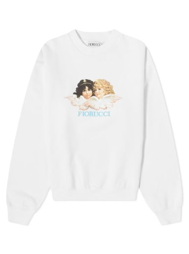 Mikina Fiorucci Classic Angel Crew Sweat Biela | W16SCNS3HWH