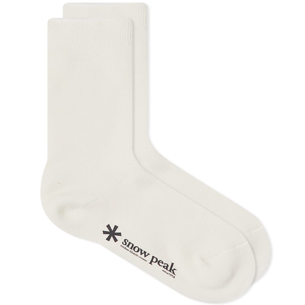 Ponožky Snow Peak Full Pile Sock Biela | UG-655WH-WH, 0