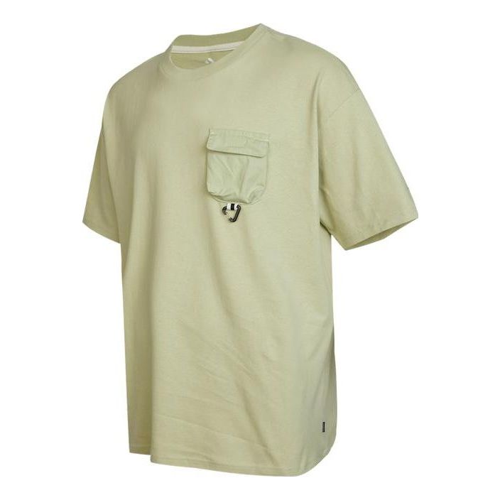 Tričko Converse Go Outdoor Oversized Pocket Tee Zelené | 10024357-A03