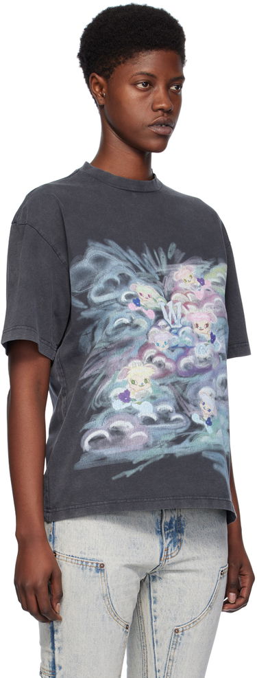 Tričko We11done We11done Printed T-Shirt Čierna | WD-TT0-24-729-U-BK, 1