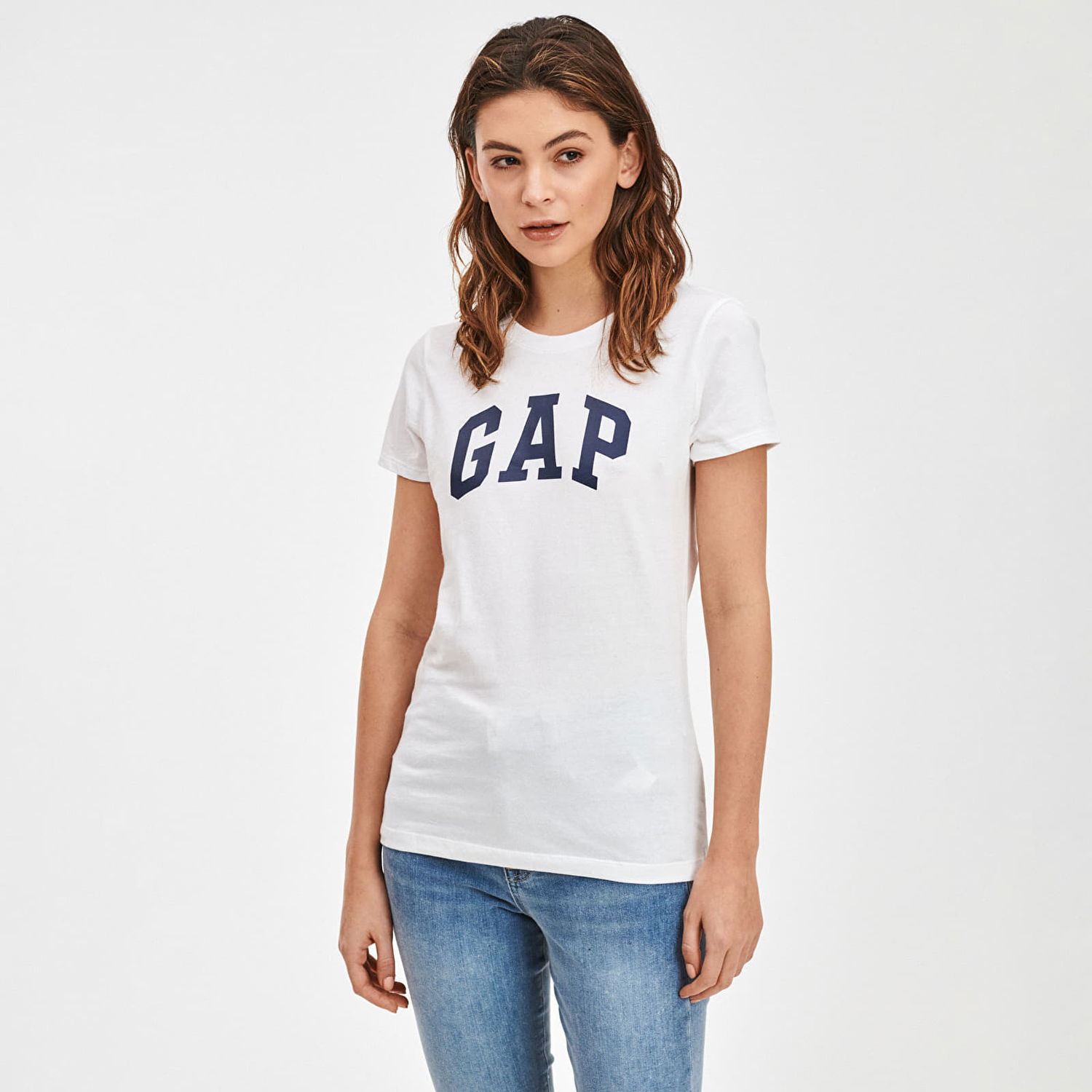 Tričko GAP Logo Tees 2Pack Navy Stripe Biela | 586342-00, 0