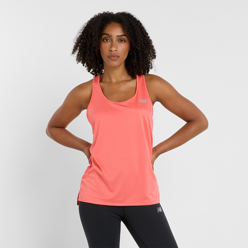 Tielko New Balance Impact Run Tank Top Ružová | NBWT41220DTR, 0