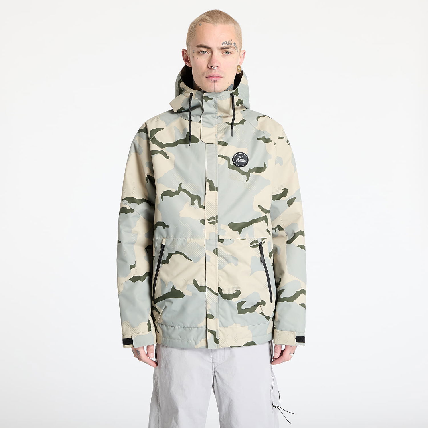Vetrovka Horsefeathers Horsefeathers Blake Camo Jacket Béžová | OM315E, 0