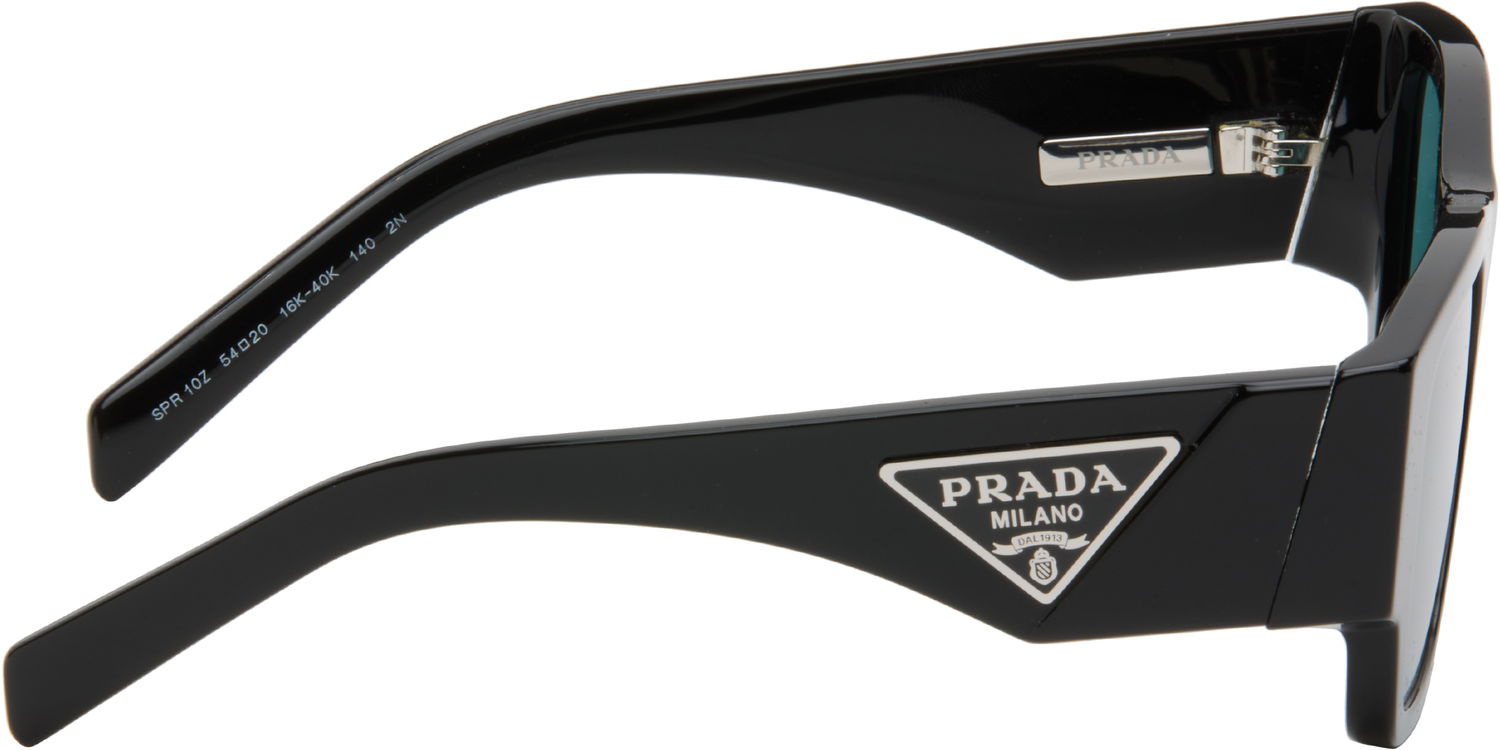 Slnečné okuliare Prada Triangle Logo Sunglasses Čierna | 0PR 10ZS 16K40K54 8056262349007, 1