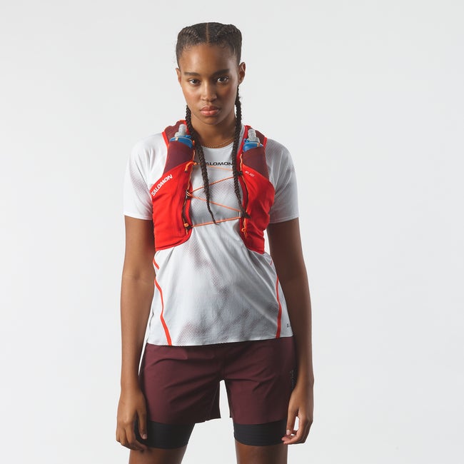 Tričko Salomon Pulsar 3 Hydration Vest Biela | LC2461500, 0