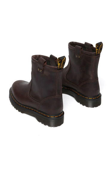 Tenisky a topánky Dr. Martens Anistone Lo Flat Heel Leather Boots Hnedá | DM31880201, 4