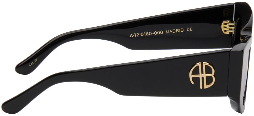 Slnečné okuliare Anine Bing Madrid Black Sunglasses Čierna | A-12-0180-000, 1