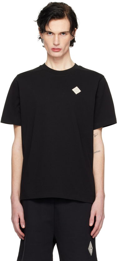 Tričko Casablanca Pearl Diamond Patch T-Shirt Čierna | MPS25-JTS-001-10, 0