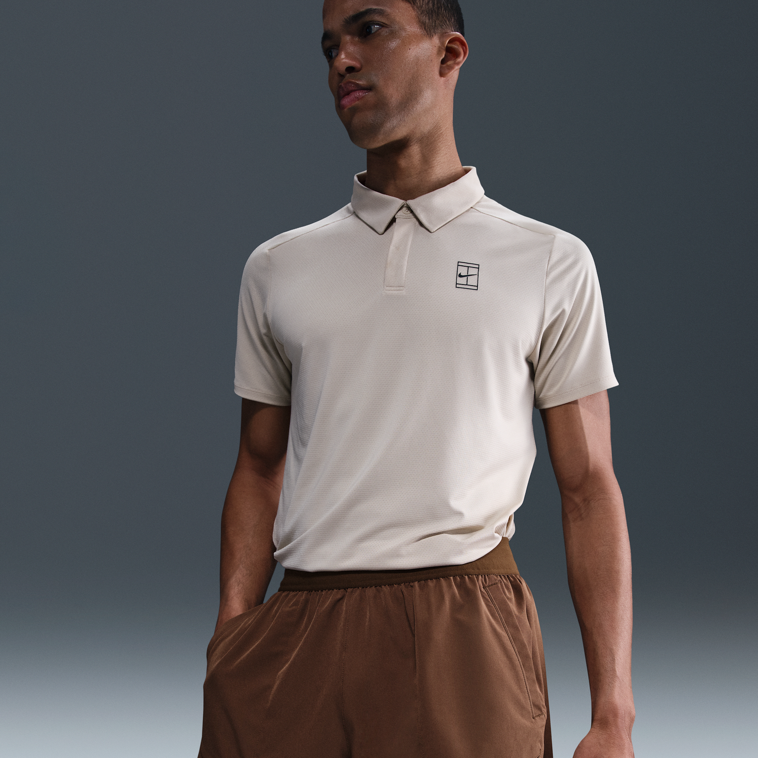 Šortky Nike NikeCourt Advantage Dri-FIT 6" Tennis Shorts Béžová | FZ6913-259, 1