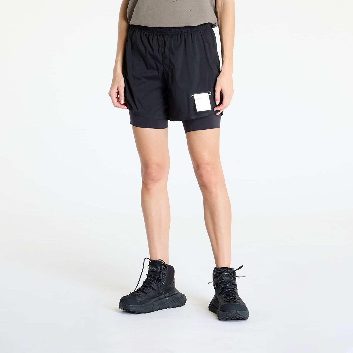 Šortky Satisfy TechSilk 8 Shorts UNISEX Black Čierna | 12002-BK, 1