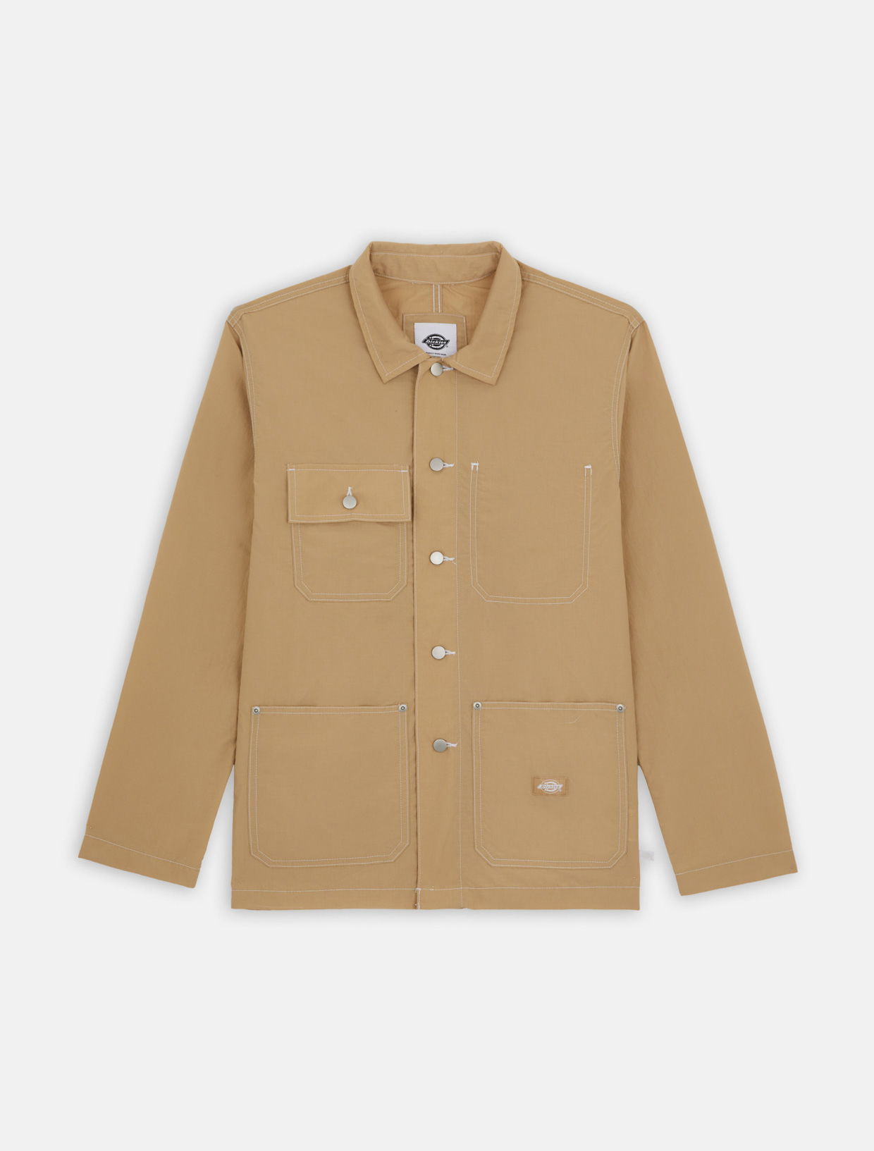 Bunda Dickies Textured Nylon Work Jacket Béžová | 0A4Z2B, 0