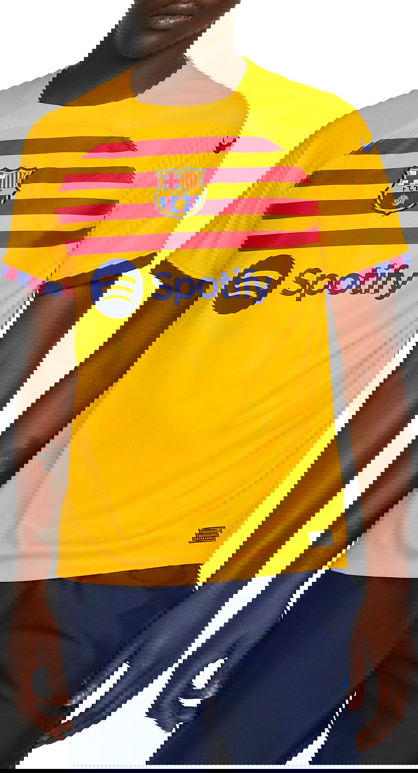 Dres Nike FC Barcelona Stadium 2022/23 Jersey Žltá | dr5079-729, 0
