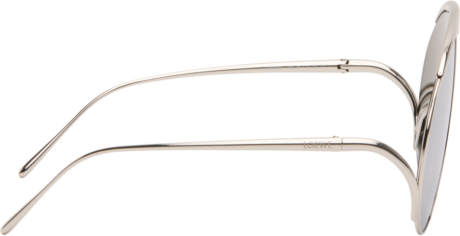 Slnečné okuliare Loewe Hillock Sunglasses Metalická | LW40180UW6116C 192337239175, 1