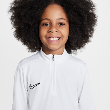Mikina Nike Academy Dri-FIT Long Sleeve 1/4 Zip Top Biela | HJ3721-100, 4