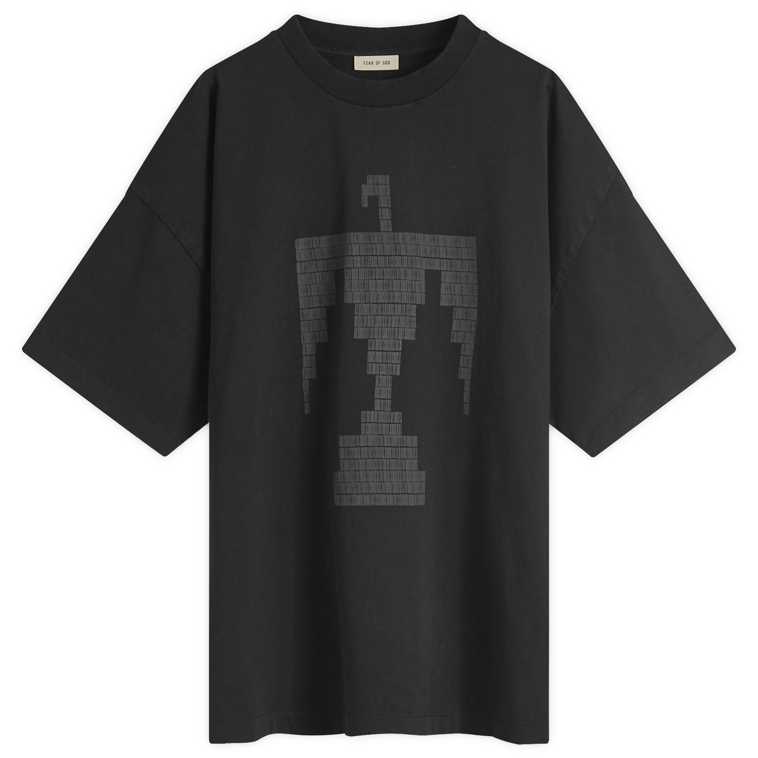 Tričko Fear of God Thunderbird Print T-Shirt Čierna | FG24FW50-10155EGHWJ-001, 0