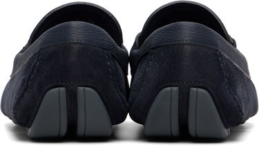 Tenisky a topánky FERRAGAMO Salvatore Ferragamo Gancini Ornament Driver Loafers Navy | 786963, 1