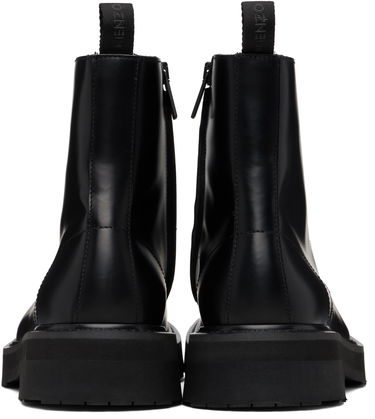 Tenisky a topánky KENZO Kenzo Paris KENZOSMILE Lace-Up Boots Čierna | FF65BT111L52, 1