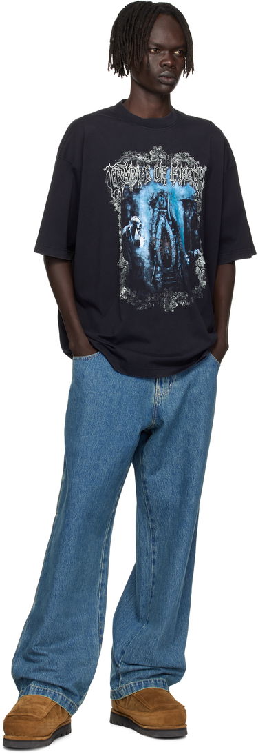 Tričko VETEMENTS Vetements Cradle of Filth Oversized T-Shirt Čierna | UCF76TR800B, 3