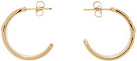 Gold Grace Hoop Earrings
