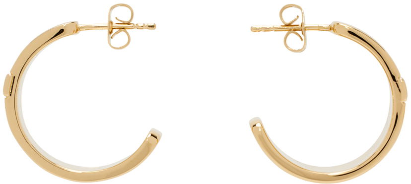 Náušnice A.P.C. Gold Grace Hoop Earrings Žltá | MEAEC-F70848