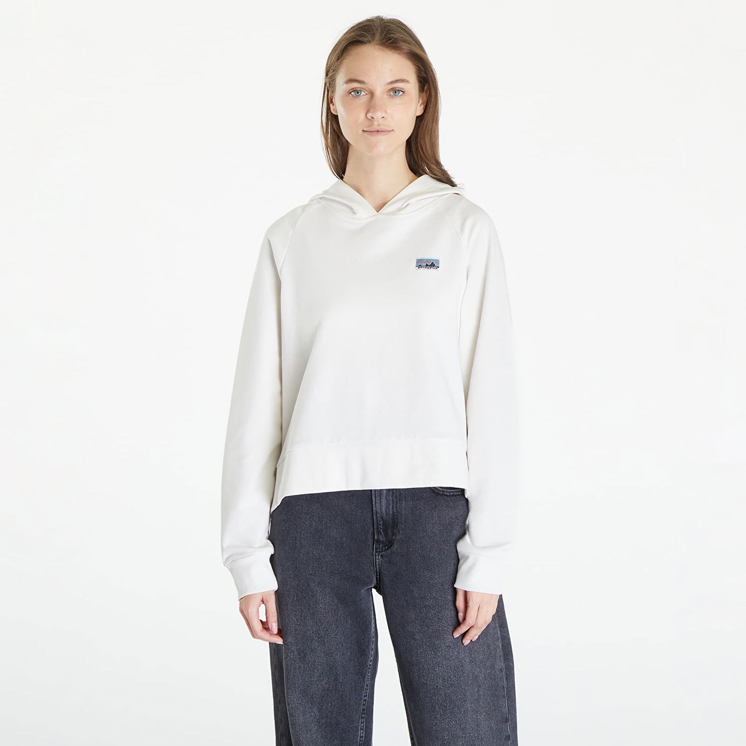 Mikina Patagonia Regenerative Organic Certified Cotton Essential Hoody Wool White Biela | 42155 WLWT, 0