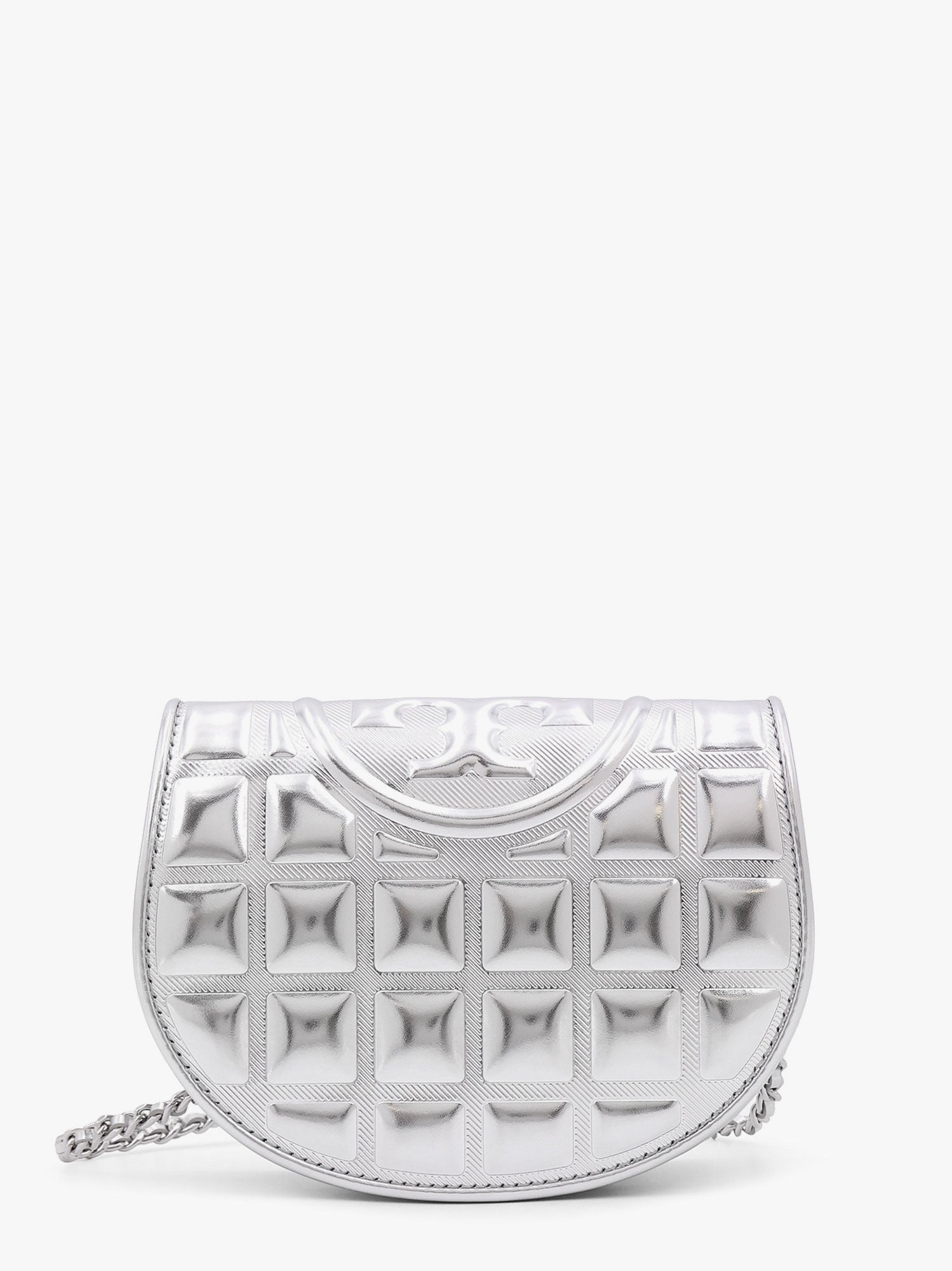 Metallic Quilted Shoulder Bag