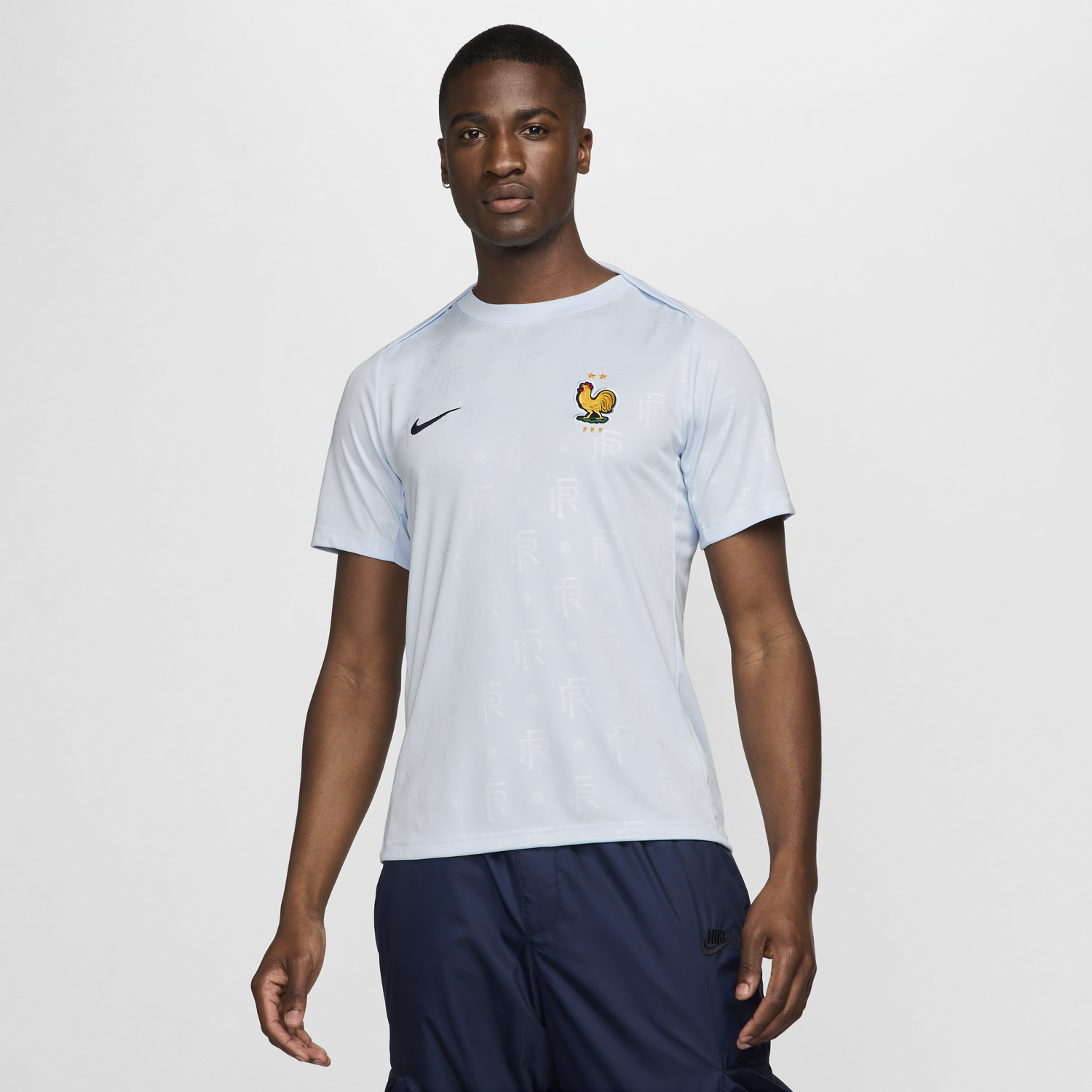 Tričko Nike Dri-FIT FFF Academy Pro Modrá | FV6940-415, 0