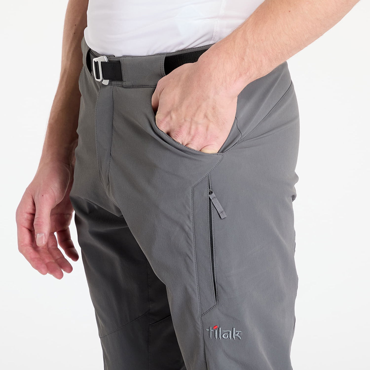 Nohavice Tilak Men's Qualido Hiking Pants Šedá | 4100703, 1