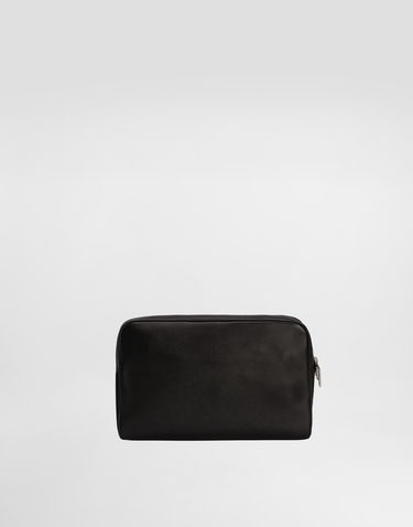 Batohy a tašky Dolce & Gabbana Dolce & Gabbana Calfskin Wristlet Pouch Čierna | BM2441AV95680999, 3