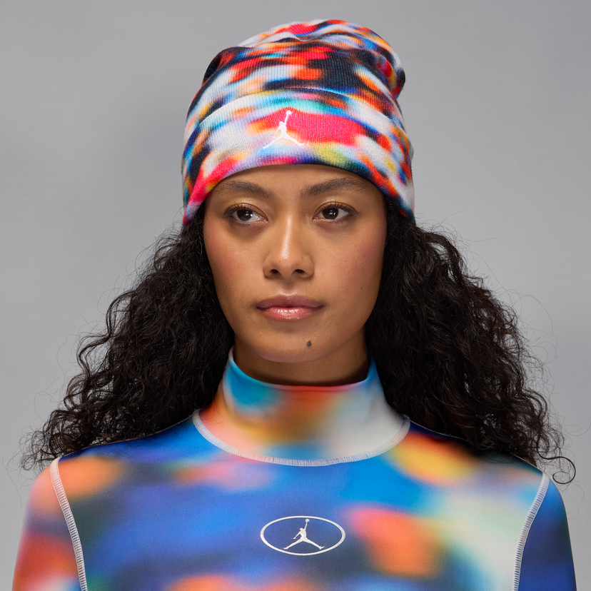 Kulicha Jordan Peak Essential Mountainside Vibrant Abstract Print Beanie Rôznofarebný | HV2047-100