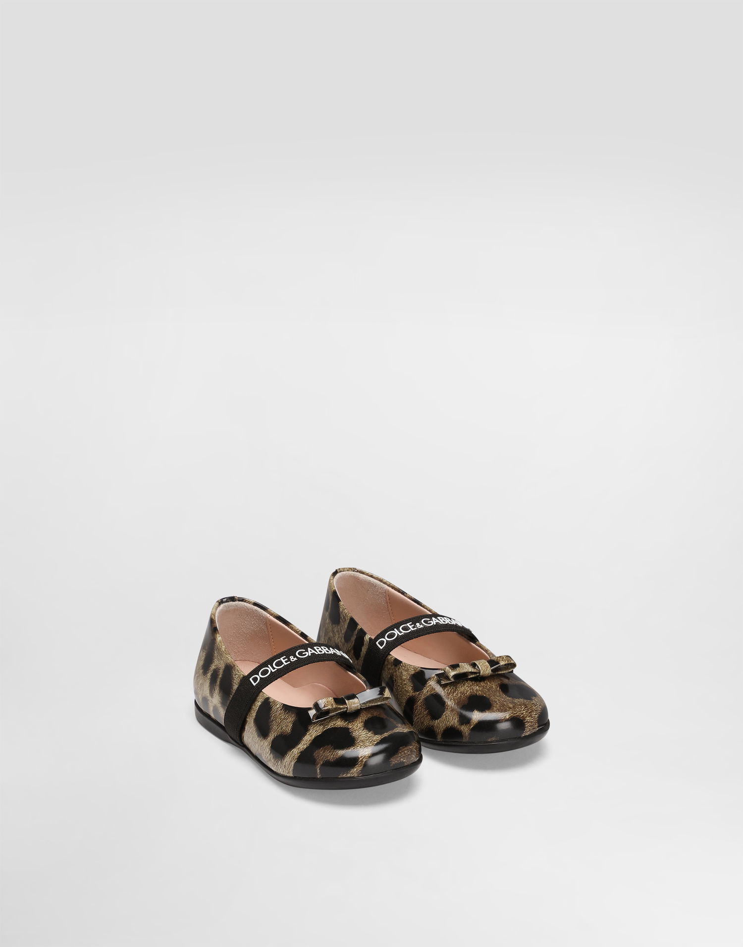 Doplnky Dolce & Gabbana Dolce & Gabbana Printed Shiny Calfskin Ballet Flats Rôznofarebný | D20093AM568HA93M, 1