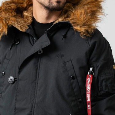 Bunda Alpha Industries Explorer Jacket Black Čierna | 193128 black, 1