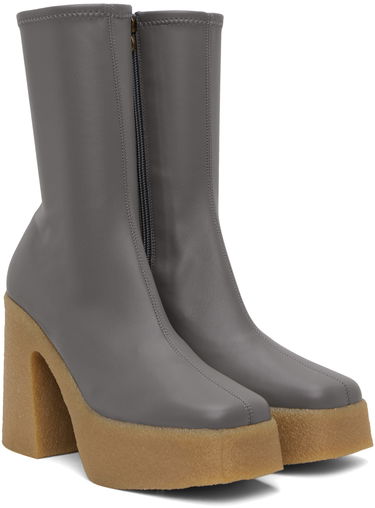 Tenisky a topánky Stella McCartney Skyla Heeled Boots Šedá | 800371W1CV0, 3