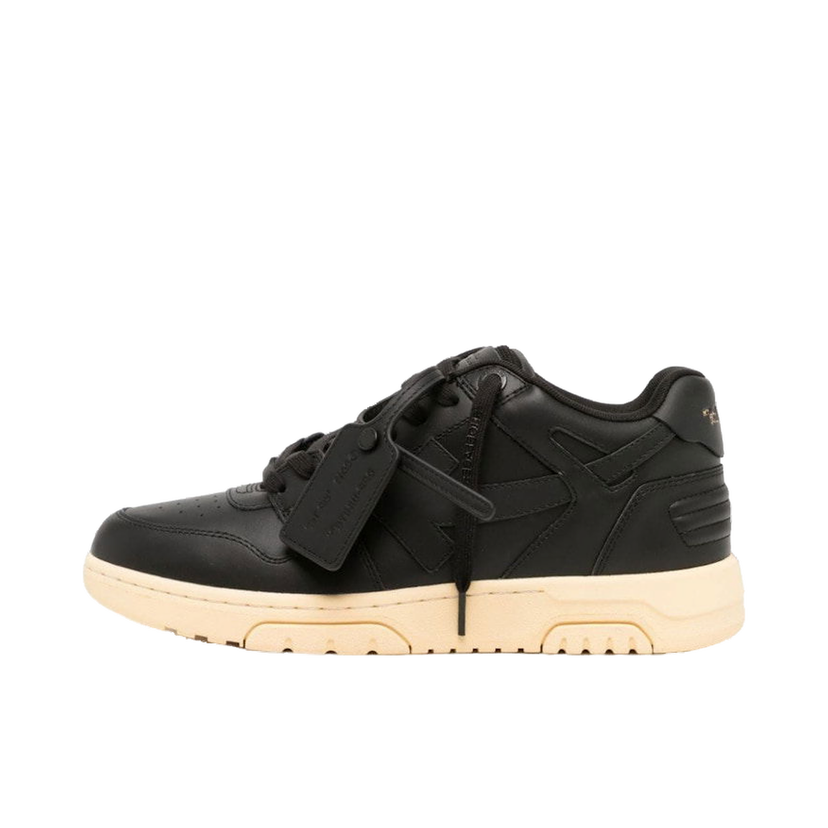 Tenisky a topánky Off-White Out Of Office OOO Low Tops Black Gum Čierna | OMIA189F23LEA0011010