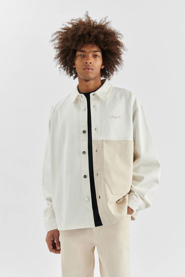 Košeľa AXEL ARIGATO Block Shirt Béžová | A2159001, 2