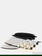 Reversible Belt With Logo Buckle